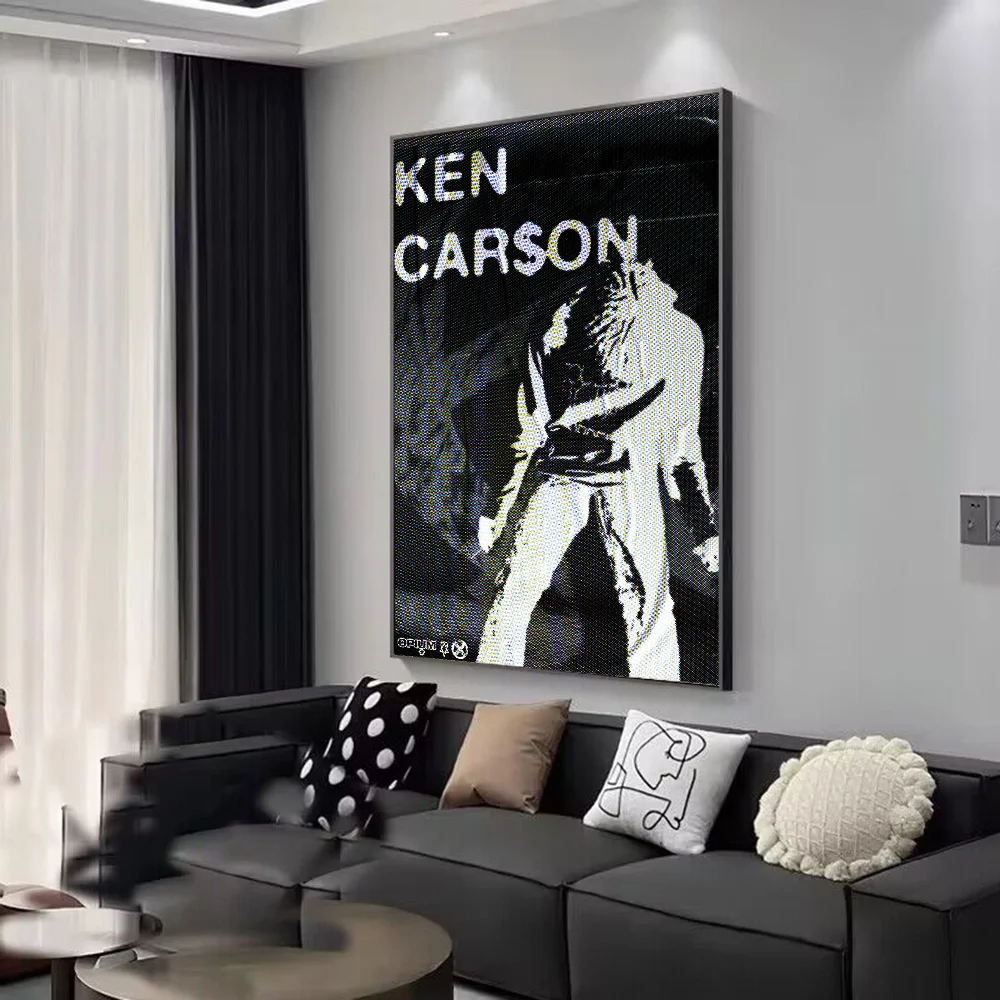 Ken Carson Rapper X Whitepaper Wall Art